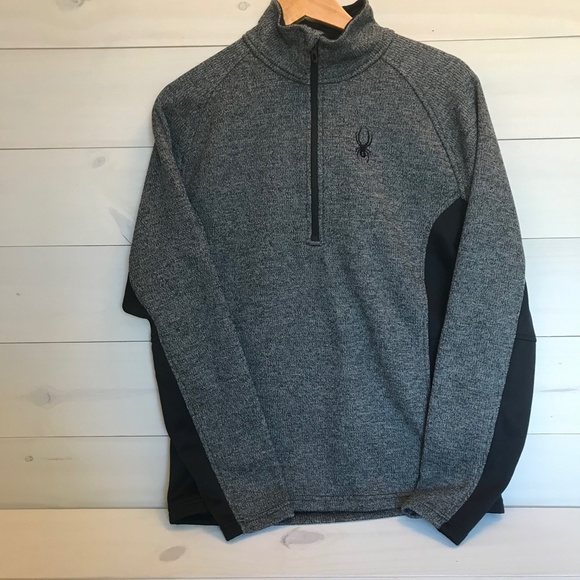 Spyder Men's Outbound Half Zip Pullover Size Medium - Picture 3 of 8